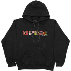 Spice Girls Hoodie - Spice Logo Design - Black Unisex Official Licensed Design - Worldwide Shipping - Jelly Frog