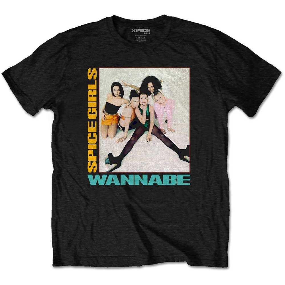 Spice Girls T-Shirt - Wannabe Design - Unisex Official Licensed Design - Worldwide Shipping - Jelly Frog