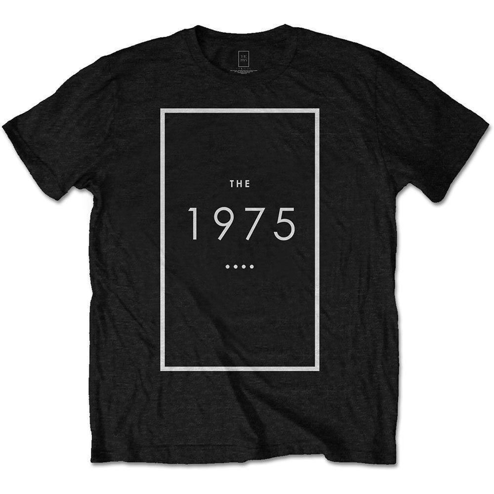The 1975 Adult T-Shirt - Original Logo - Black Official Licensed Design - Worldwide Shipping - Jelly Frog