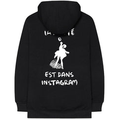 The 1975 Unisex Hoodie - ABIIOR Est Dans Instagram - (Back Print) Official Licensed Design - Worldwide Shipping - Jelly Frog