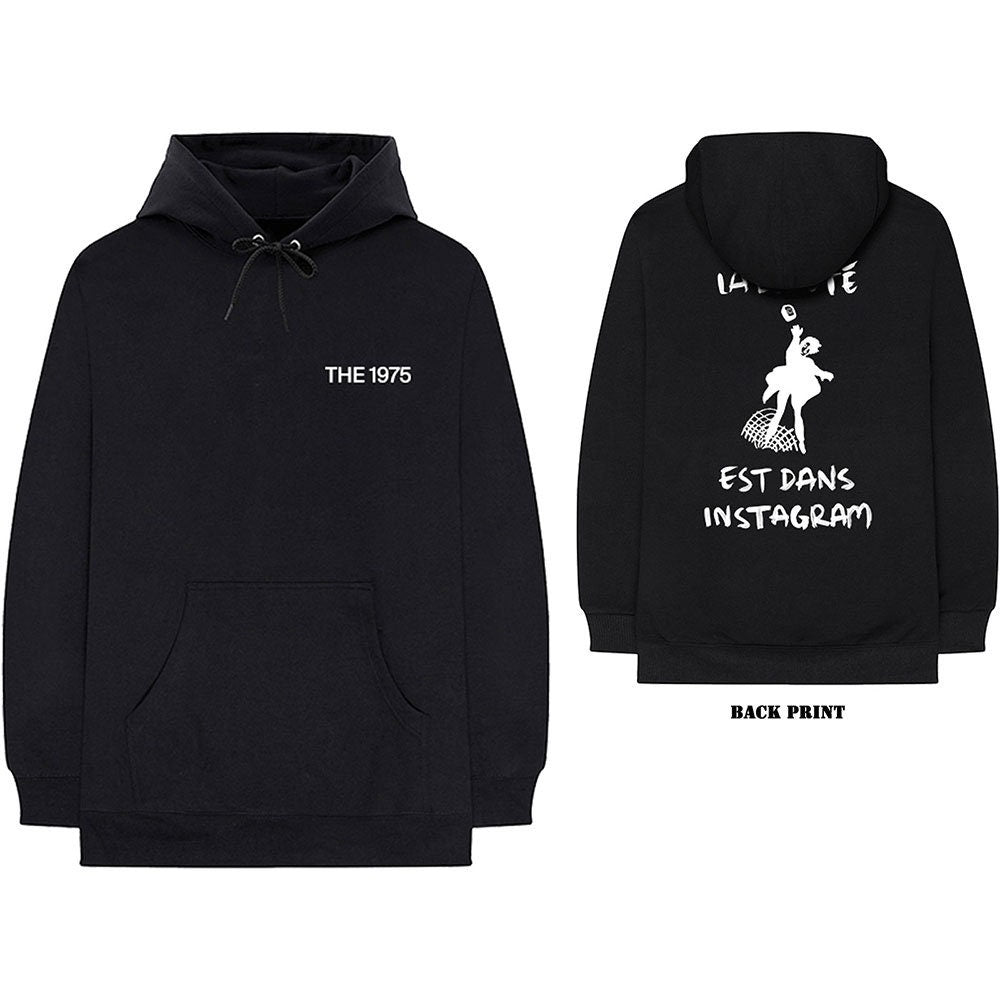 The 1975 Unisex Hoodie - ABIIOR Est Dans Instagram - (Back Print) Official Licensed Design - Worldwide Shipping - Jelly Frog