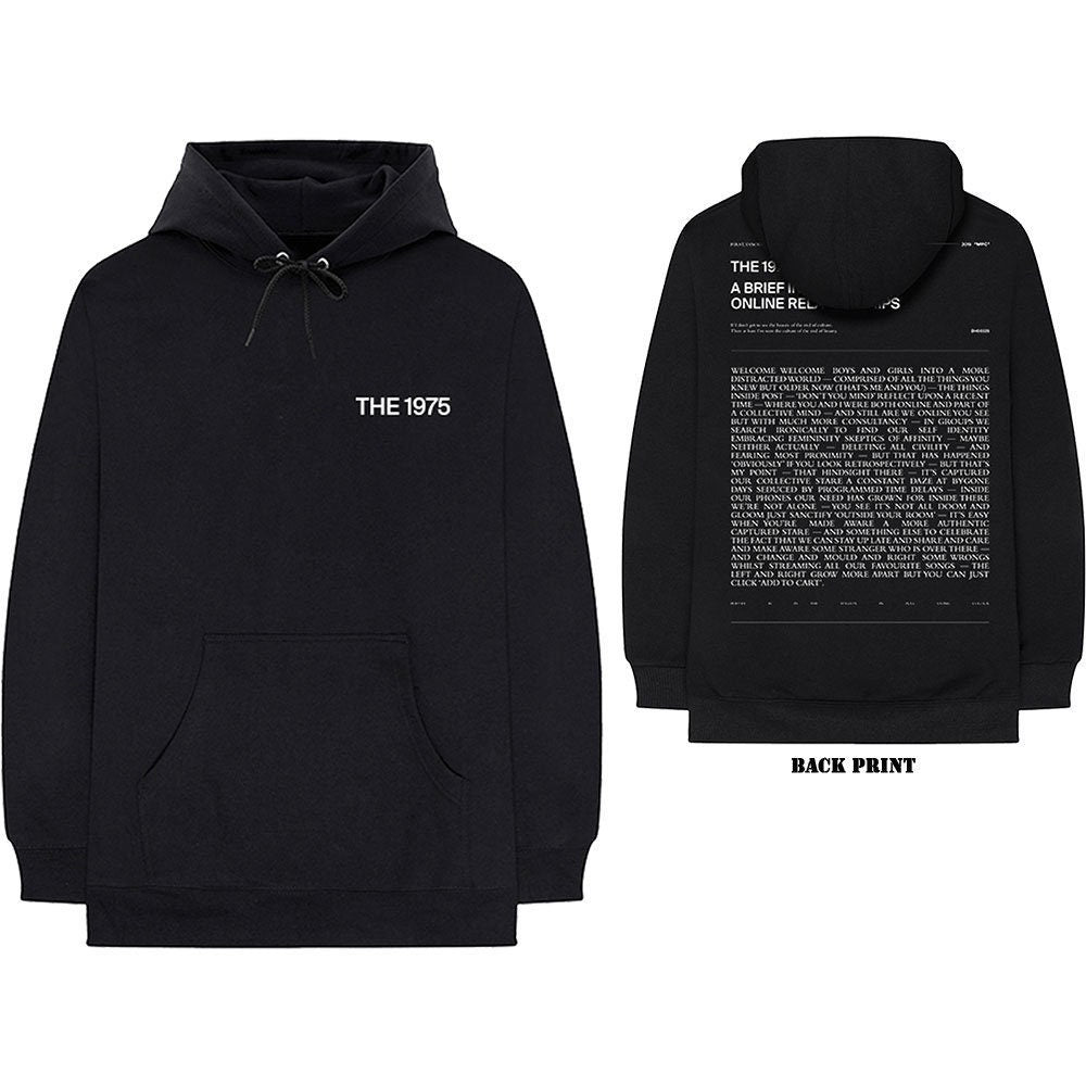 The 1975 Unisex Hoodie - ABIIOR Welcome Welcome Version 2. - Black Official Licensed Design - Worldwide Shipping - Jelly Frog