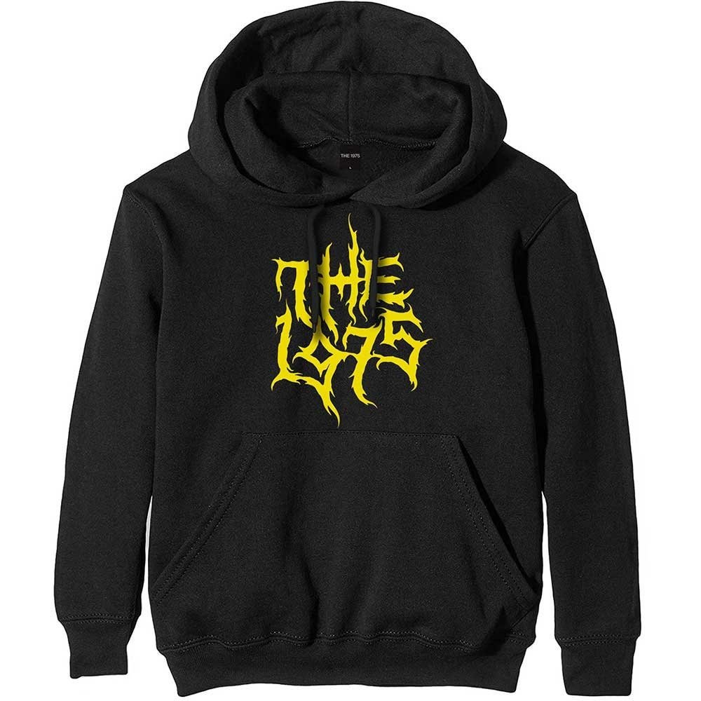 The 1975 Unisex Hoodie - Gold Logo - Official Licensed Design - Worldwide Shipping - Jelly Frog