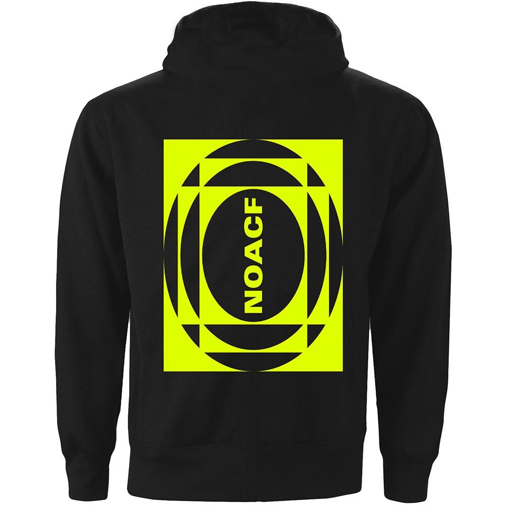 The 1975 Unisex Hoodie - NOACF Yellow Logo (Black Print)- Official Licensed Design - Worldwide Shipping - Jelly Frog