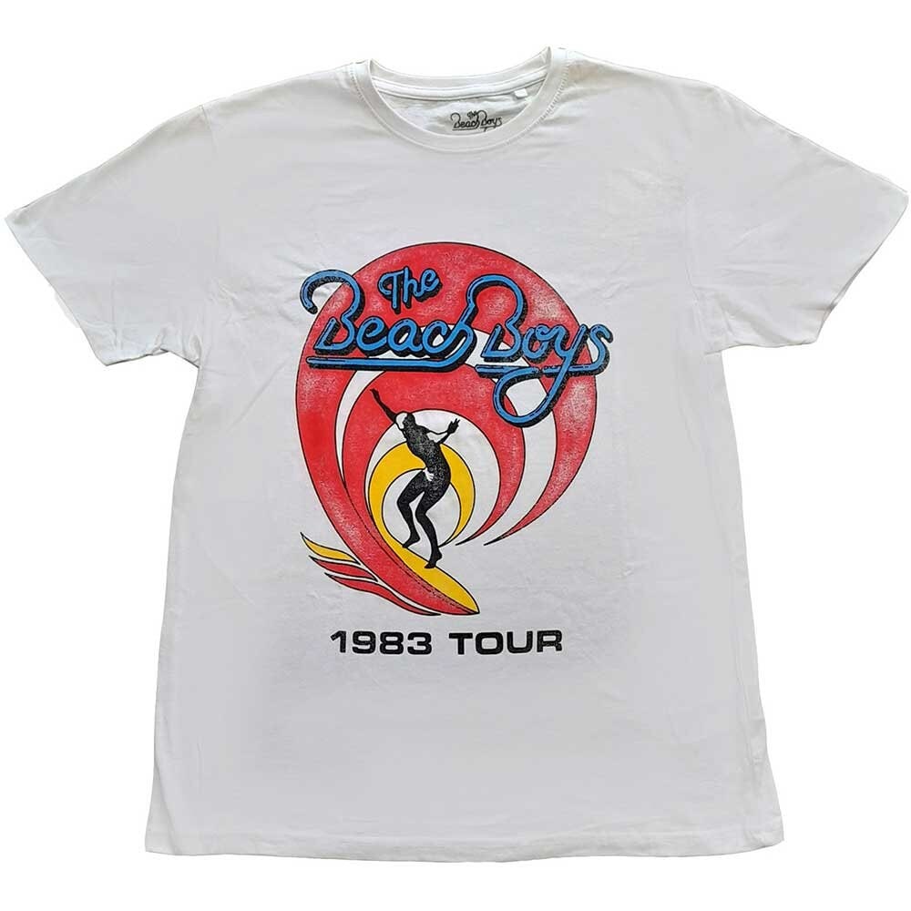The Beach Boys T-Shirt - Surfer '83 Vintage - Unisex Official Licensed Design - Worldwide Shipping - Jelly Frog