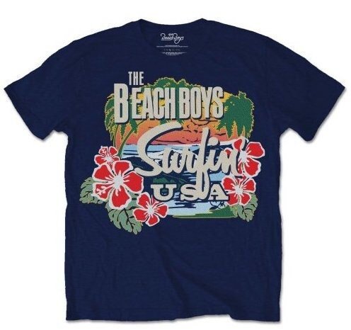 The Beach Boys T-Shirt - Surfin USA Tropical - Unisex Official Licensed Design - Worldwide Shipping - Jelly Frog