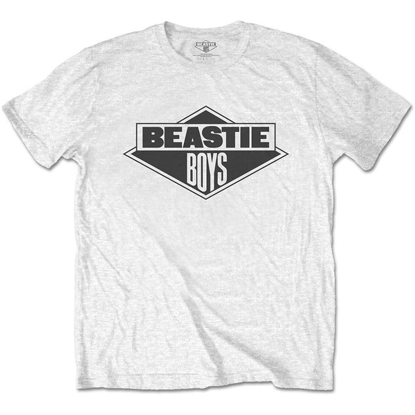 The Beastie Boys T-Shirt - B&W Logo - White Unisex Official