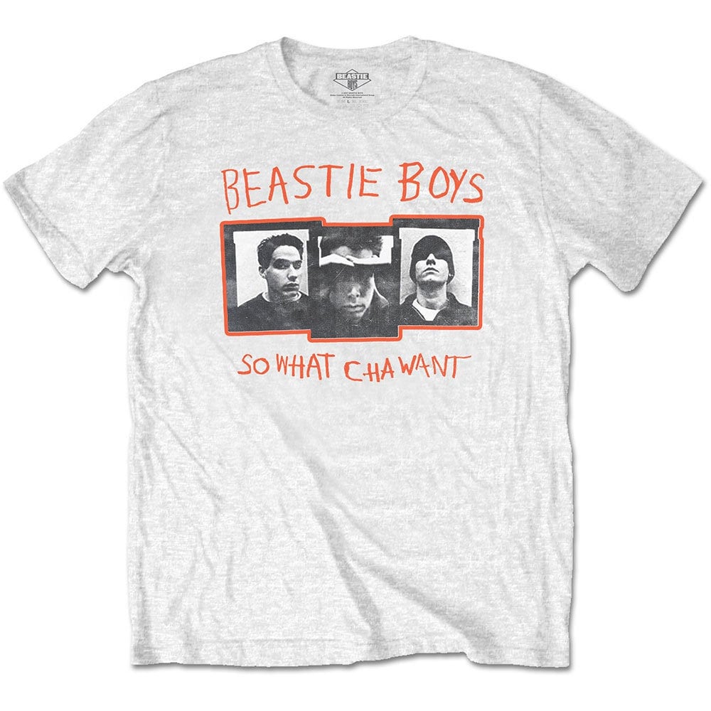 The Beastie Boys T-Shirt - So What Cha Want - Unisex Official Licensed Design - Worldwide Shipping - Jelly Frog