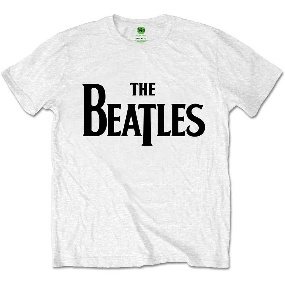 The Beatles Kids T-Shirt - Drop T Logo - White Kids Official Licensed Design - Worldwide Shipping - Jelly Frog