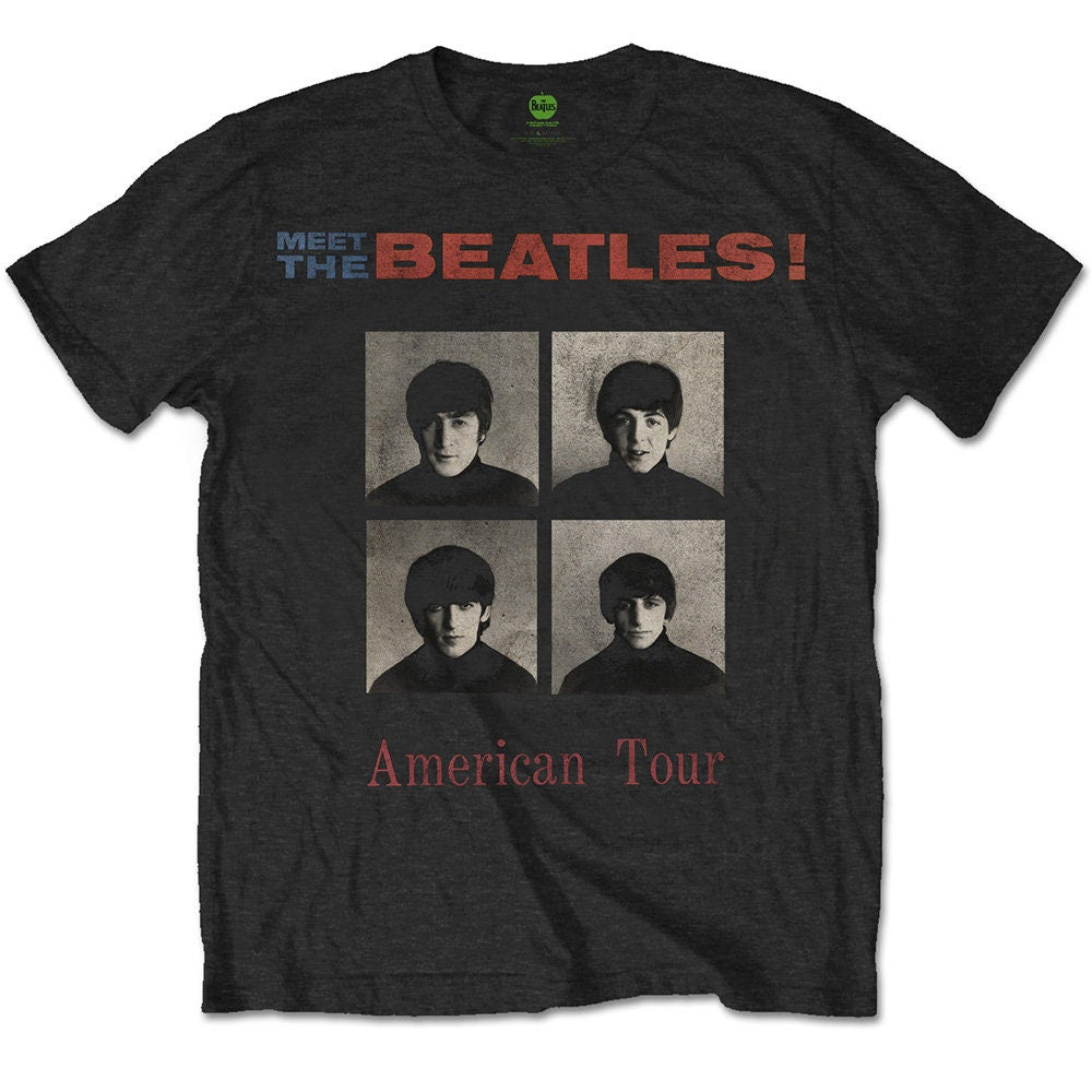 The Beatles T-Shirt - American Tour 1964 (Back Print) - Unisex Official Licensed Design - Worldwide Shipping - Jelly Frog