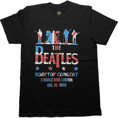 The Beatles T-Shirt - Drop T Rooftop Flag - Unisex Official Licensed Design - Worldwide Shipping - Jelly Frog