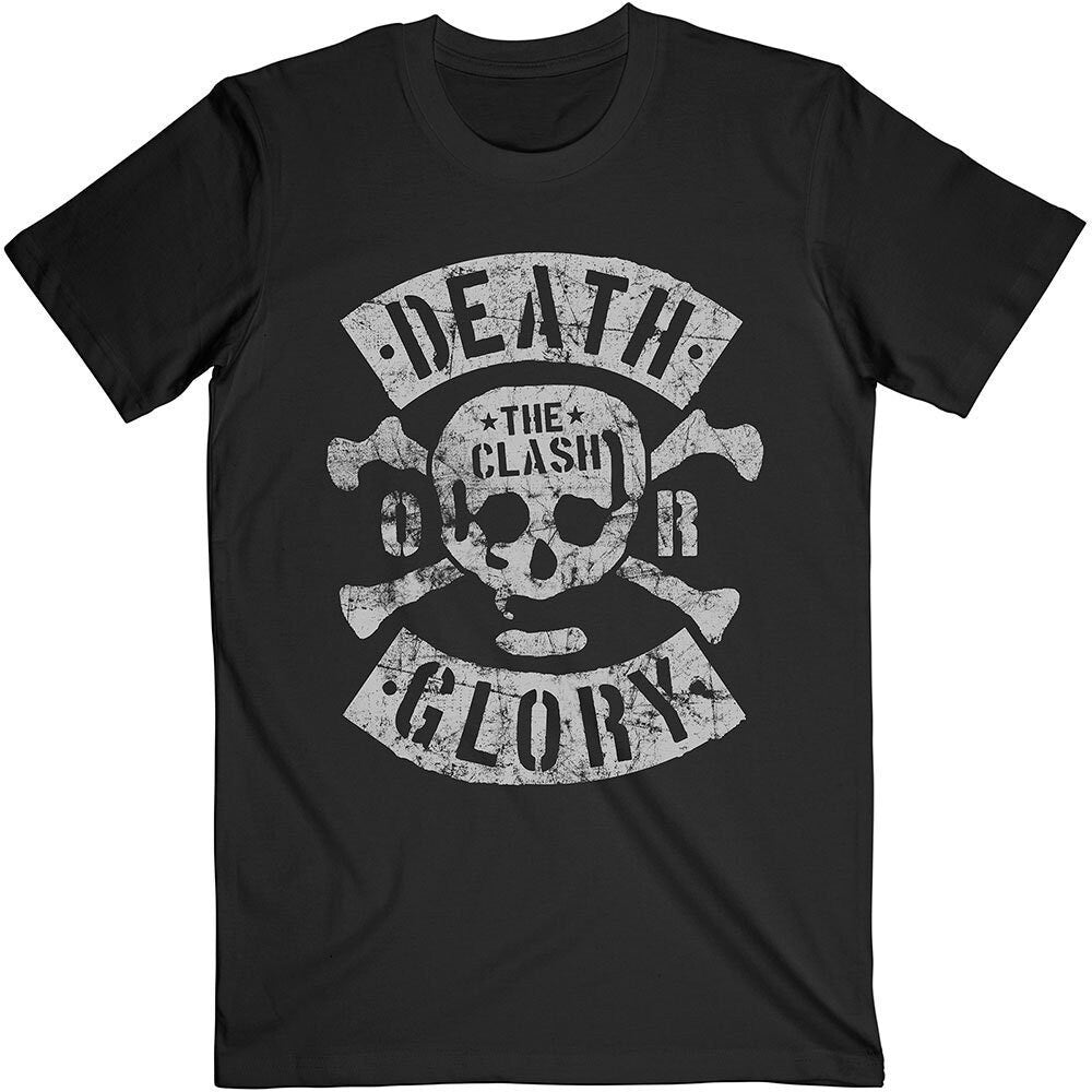 The Clash Adult T-Shirt - Death or Glory - Official Licensed Design - Worldwide Shipping - Jelly Frog