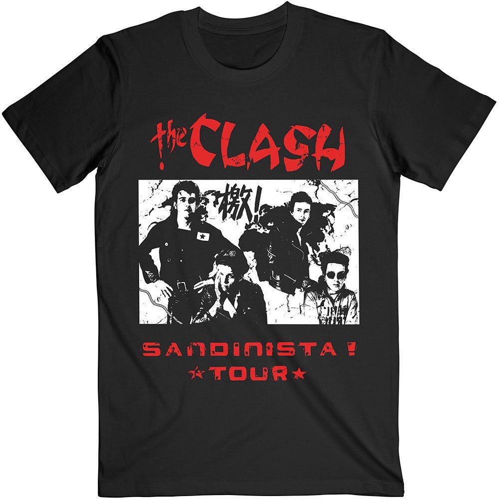 The Clash Adult T-Shirt - Sandinista Tour - Official Licensed Design - Worldwide Shipping - Jelly Frog