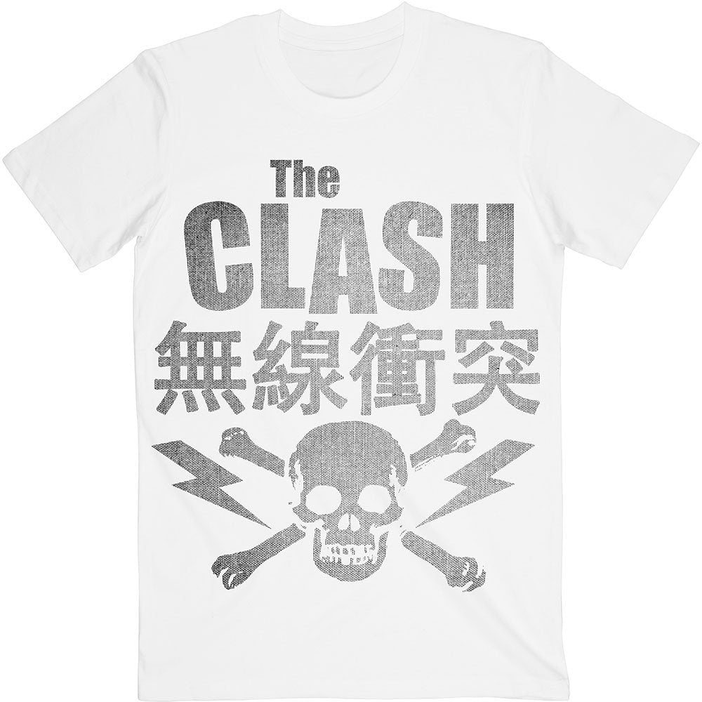 The Clash Adult T-Shirt - Skull and Crossbones - Official Licensed Design - Worldwide Shipping - Jelly Frog