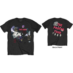 The Cure Adult T-Shirt - The Prayer Tour 1989 (Back Print) - Official Licensed Design - Worldwide Shipping - Jelly Frog