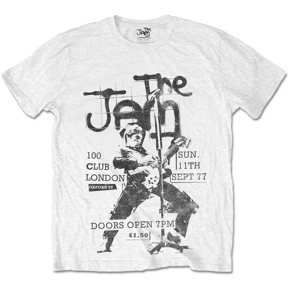 The Jam T-Shirt - The 100 Club '77 - Unisex Official Licensed Design - Worldwide Shipping - Jelly Frog