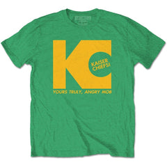 The Kaiser Chiefs T-Shirt - Yours Truly - Green Unisex Official Licensed Design - Worldwide Shipping - Jelly Frog