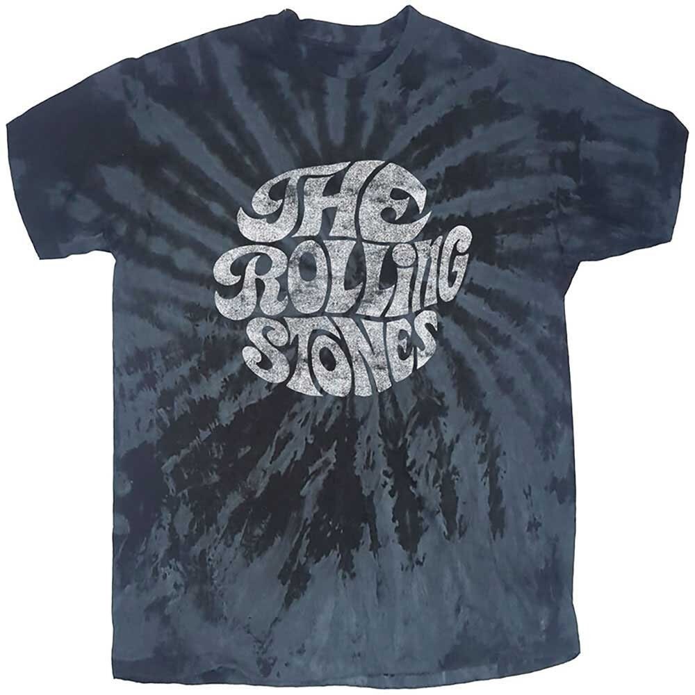 The Rolling Stones Adult T-Shirt - 70's Logo (Dip-Dye) - Official Licensed Design - Worldwide Shipping - Jelly Frog