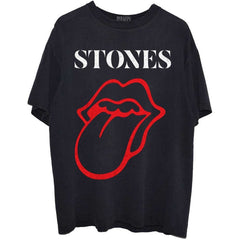 The Rolling Stones Adult T-Shirt - Classic Vintage Tongue - Official Licensed Design - Worldwide Shipping - Jelly Frog