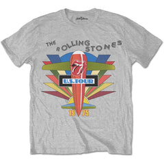The Rolling Stones Adult T-Shirt - Retro US Tour 1975 - Official Licensed Design - Worldwide Shipping - Jelly Frog