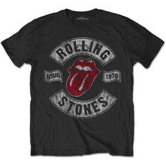 The Rolling Stones Adult T-Shirt - US Tour 1978 (Back Print) - Official Licensed Design - Worldwide Shipping - Jelly Frog