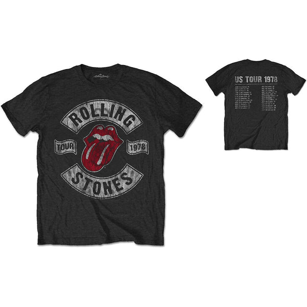 Rolling stones 1978 tour t shirt on sale