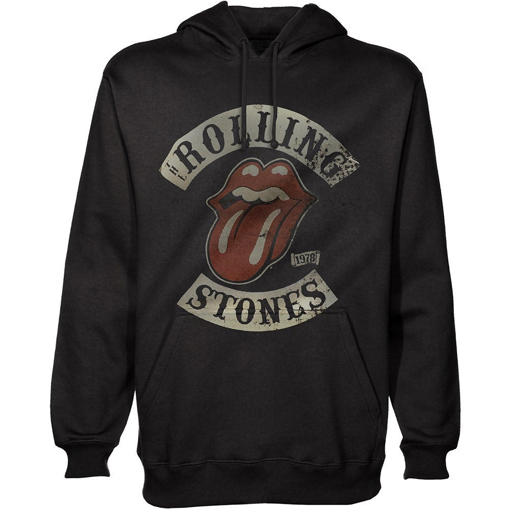 The Rolling Stones Unisex Hoodie - 1978 Tour - Official Licensed Design - Worldwide Shipping - Jelly Frog
