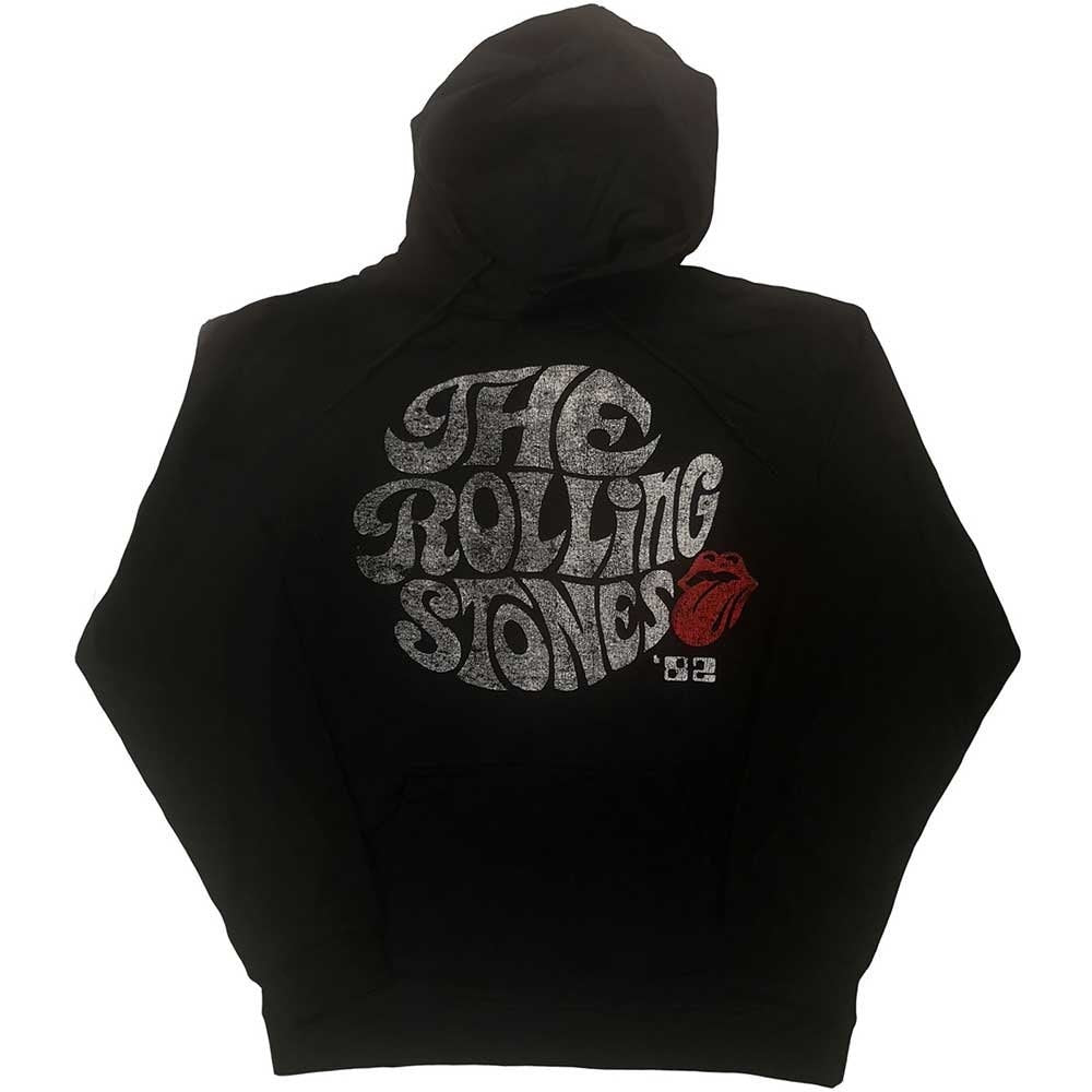 The Rolling Stones Unisex Hoodie - Swirl Logo '82 (Eco-Friendly) - Official Licensed Design - Worldwide Shipping - Jelly Frog