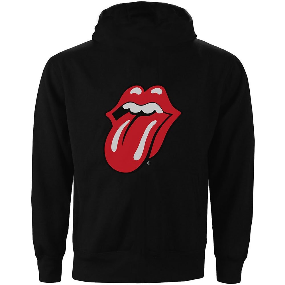 The Rolling Stones Unisex Zipped Hoodie - Classic Tongue - Official Licensed Design - Worldwide Shipping - Jelly Frog