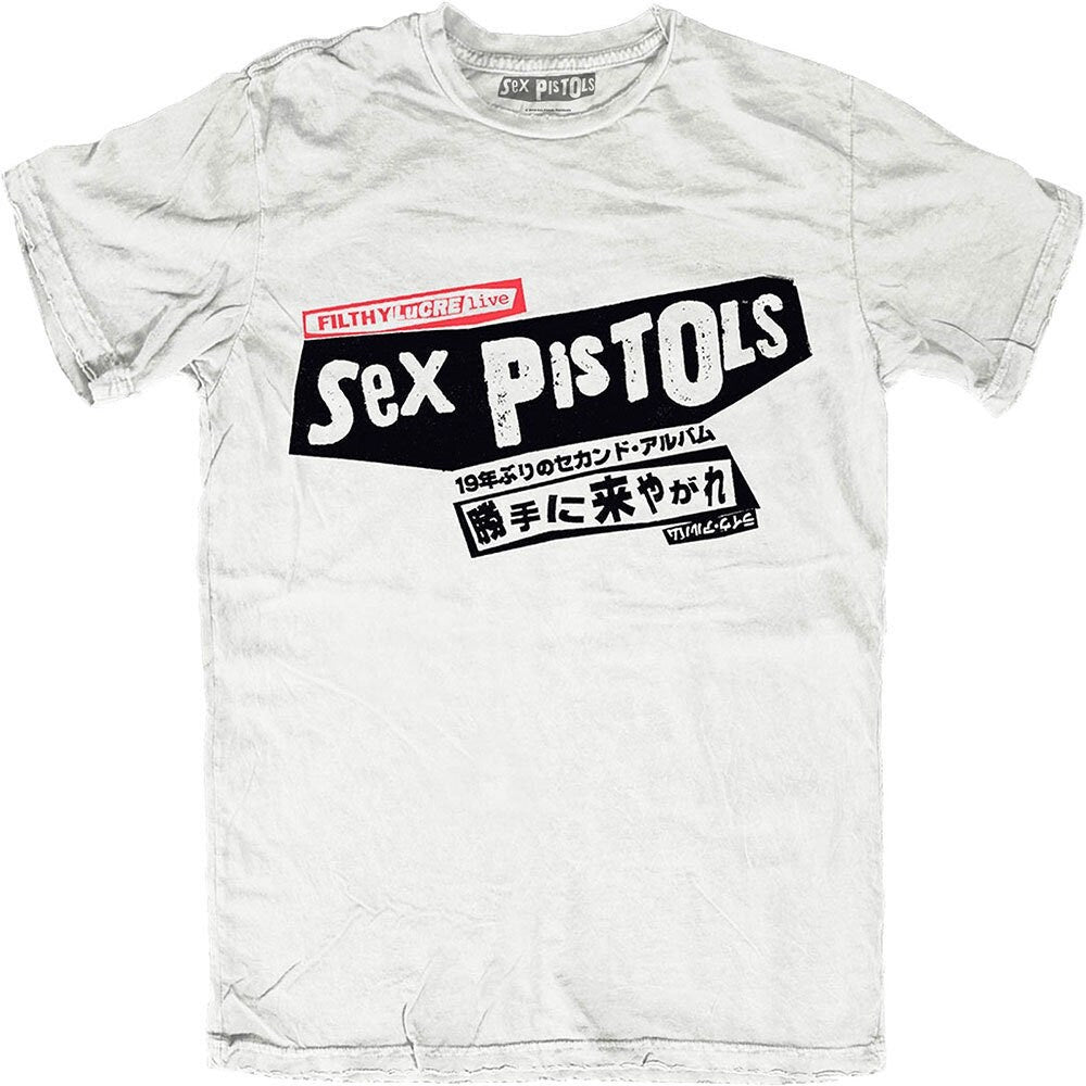 The Sex Pistols T-Shirt -Filthy Lucre Design - Unisex Official Licensed Design - Worldwide Shipping - Jelly Frog