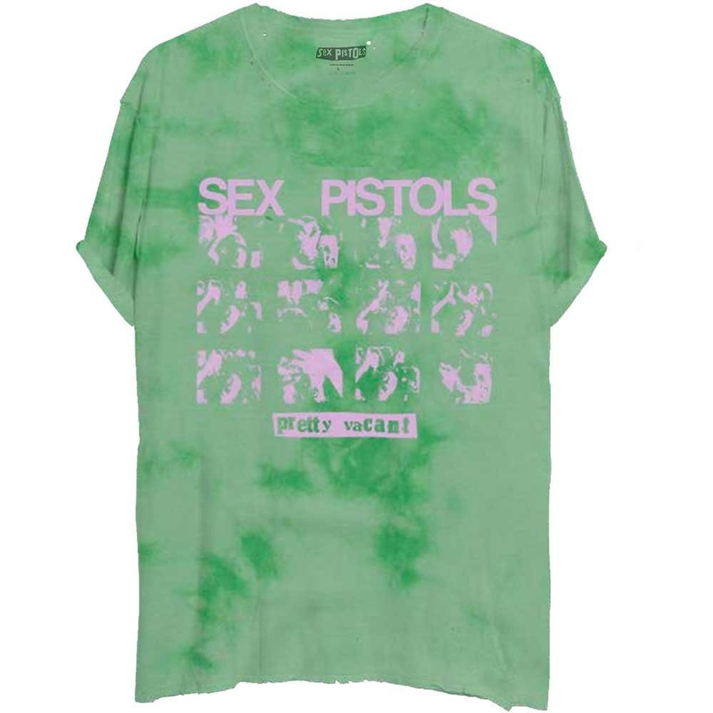 The Sex Pistols T-Shirt - Pretty Vacant DyeWash - Unisex Official Licensed Design - Worldwide Shipping - Jelly Frog
