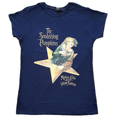 The Smashing Pumpkins Lady-Fit T-Shirt - Mellon Collie - Official Licensed Design - Worldwide Shipping - Jelly Frog