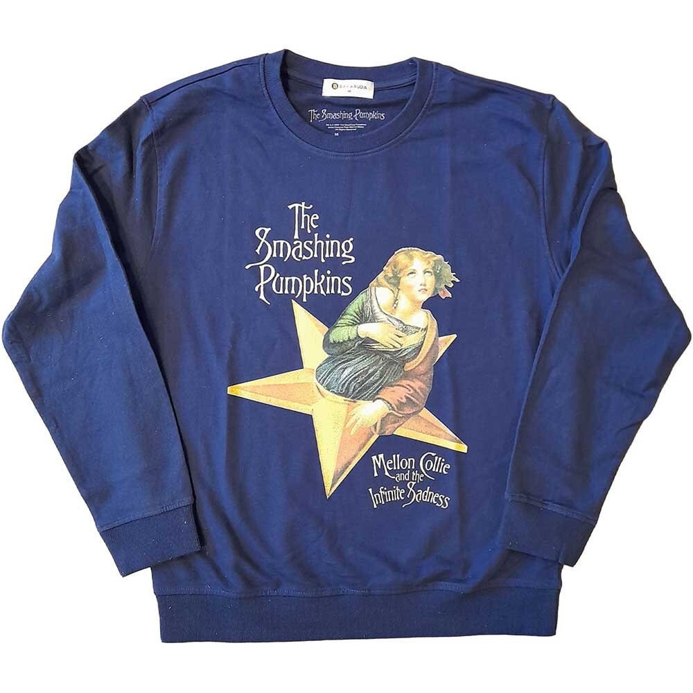 The Smashing Pumpkins Unisex Sweatshirt - Mellon Collie - Unisex Official Licensed Design - Worldwide Shipping - Jelly Frog