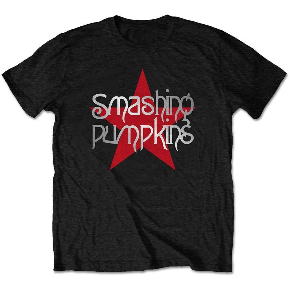 The Smashing Pumpkins Unisex T-Shirt - Star Logo - Unisex Official Licensed Design - Worldwide Shipping - Jelly Frog