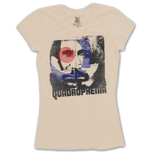 The Who Ladies T-Shirt - Four Square Quadrophenia - Official Licensed Design - Worldwide Shipping - Jelly Frog