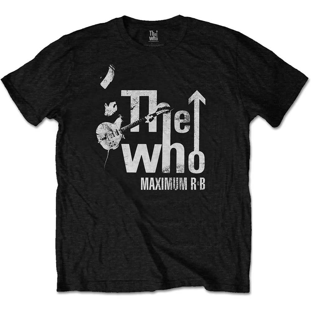 The Who Unisex T-Shirt - Maximum R&B - Official Licensed Design - Worldwide Shipping - Jelly Frog