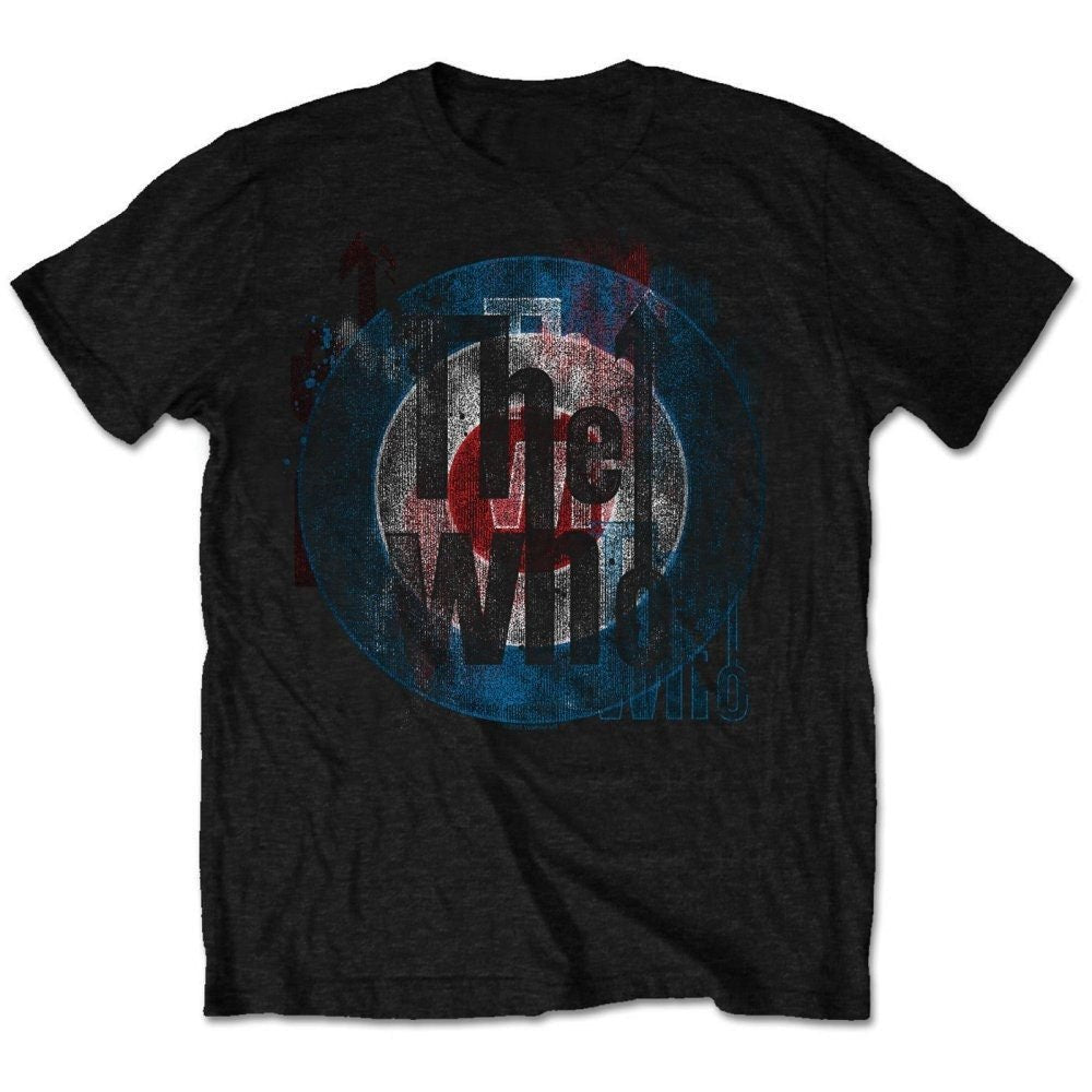 The Who Unisex T-Shirt - Target Texture - Official Licensed Design - Worldwide Shipping - Jelly Frog