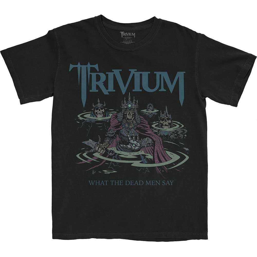 Trivium Adult T-Shirt - Dead Men Say - Official Licensed Design - Worldwide Shipping - Jelly Frog