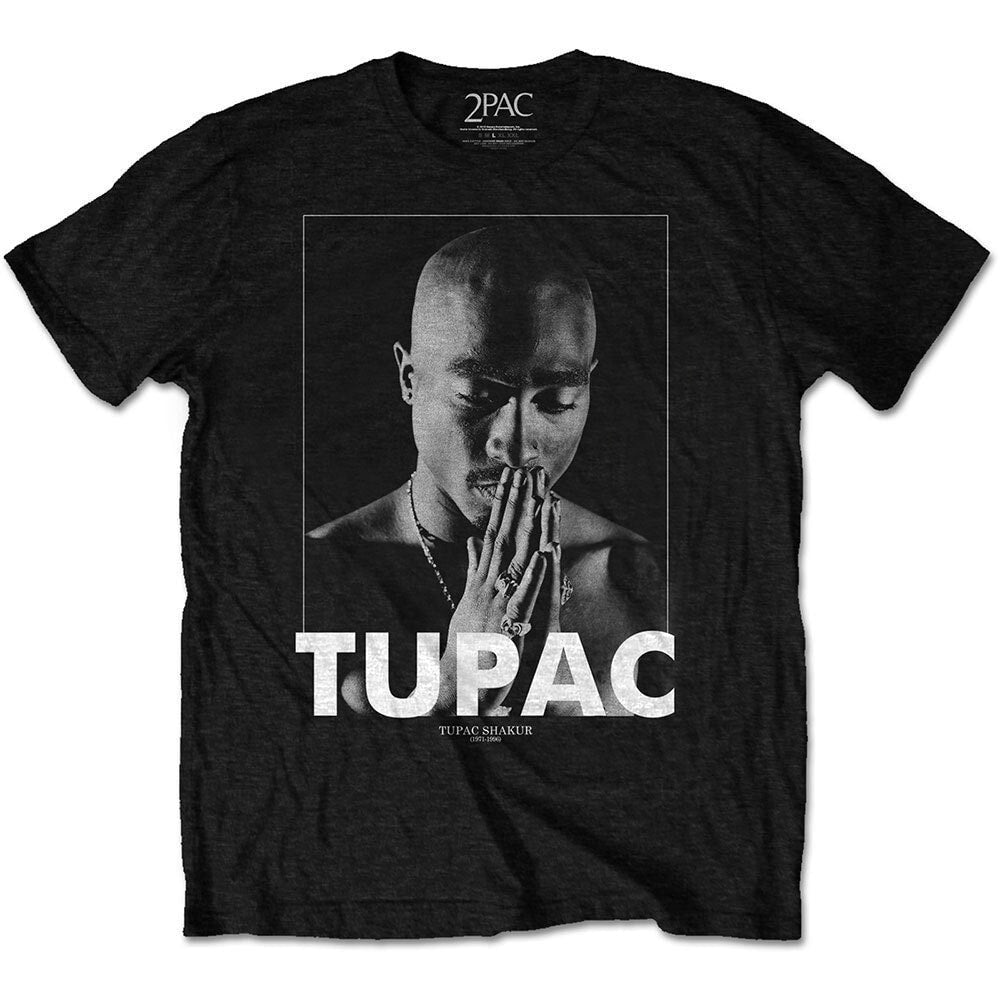 Tupac Adult T-Shirt - Praying Design - Official Licensed Design - Worldwide Shipping - Jelly Frog