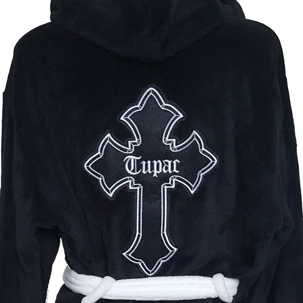 Tupac Unisex Bathrobe - Official Licensed Music Design - Worldwide Shipping - Jelly Frog