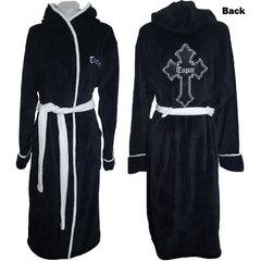 Tupac Unisex Bathrobe - Official Licensed Music Design - Worldwide Shipping - Jelly Frog